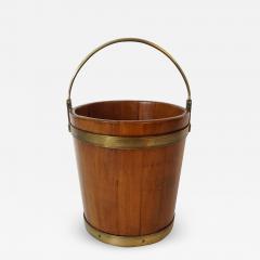 George III Mahogany and Brass Bucket - 1248075