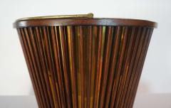 George III Mahogany and Brass Peat or Kindling Bucket - 1584434