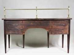 George III Mahogany and Crossbanded Sideboard - 4128802