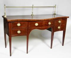 George III Mahogany and Crossbanded Sideboard - 4128809