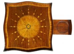 George III Mahogany and Inlaid Kettle Stand - 4129468