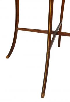 George III Mahogany and Inlaid Kettle Stand - 4129538