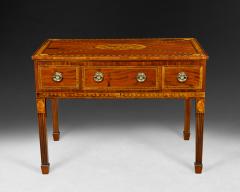 George III Mahogany and Inlaid Rudds Dressing Table - 4308046