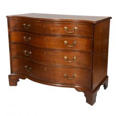 George III Mahogany and Satinwood Chest Of Drawers - 3739915