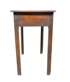George III Oak Side Table - 4555085