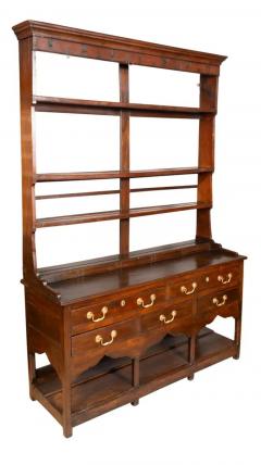 George III Oak Welsh Dresser - 4138737