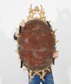 George III Oval Giltwood Mirror - 4617555
