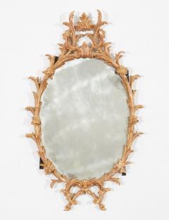 George III Oval Giltwood Mirror - 4618779