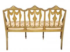 George III Painted Settee - 4136981