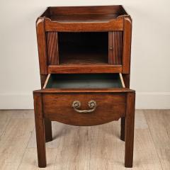 George III Period Faded Mahogany Tambour Commode circa 1790 - 3407206