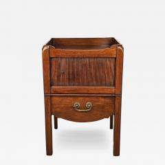 George III Period Faded Mahogany Tambour Commode circa 1790 - 3407595