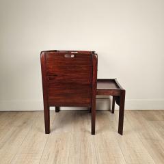 George III Period Inlaid Mahogany Commode with Boxwood Stringing circa 1790 - 3407226