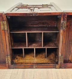 George III Period Mahogany Mens Dressing Cabinet Now a Bar England circa 1790 - 3399474