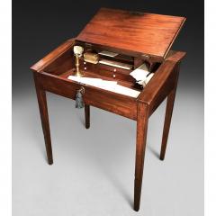 George III Period Mahogany Tally Desk - 4478001