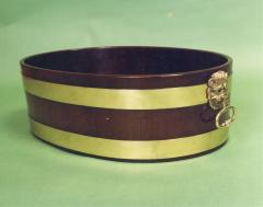 George III Period Oval Wine Cooler Jardini re - 2549091