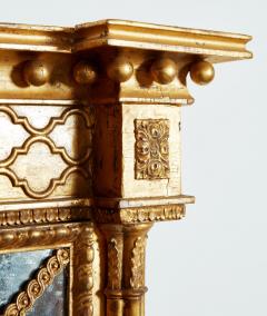 George III Pier Mirror with Border Glass - 4041359