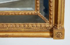 George III Pier Mirror with Border Glass - 4041363