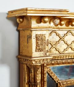 George III Pier Mirror with Border Glass - 4041365