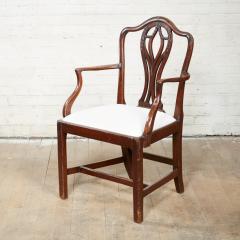 George III Provincial Mahogany Armchair - 1984370