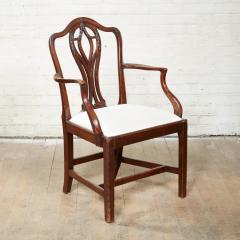 George III Provincial Mahogany Armchair - 1984371