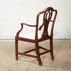 George III Provincial Mahogany Armchair - 1984375