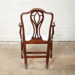 George III Provincial Mahogany Armchair - 1984380