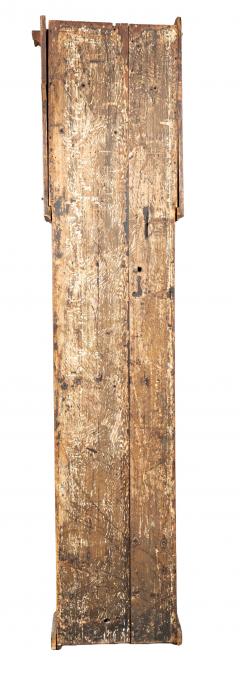 George III Red Japanned Tall Case Clock - 4757821