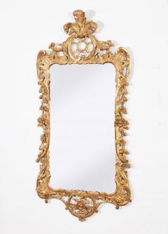 George III Rococo Giltwood Mirror - 4643259
