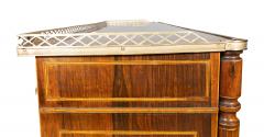 George III Rosewood And Brass Mounted Credenza - 4541435