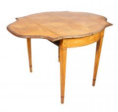 George III Satinwood And Marquetry Pembroke Table - 4187465