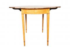 George III Satinwood And Marquetry Pembroke Table - 4187515