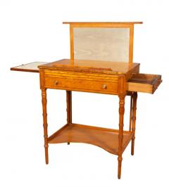 George III Satinwood And Tulipwood Work Table - 4137721