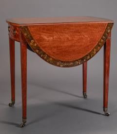 George III Satinwood Pembroke Table - 3062604