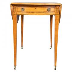 George III Satinwood Pembroke Table - 4152657