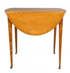 George III Satinwood Pembroke Table - 4152687
