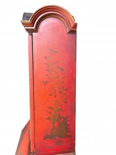 George III Scarlet Japanned Bureau Bookcase - 4253798