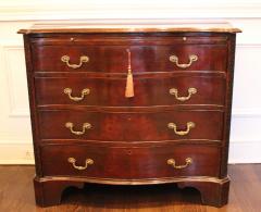 George III Serpentine Chest of Drawers - 3167886