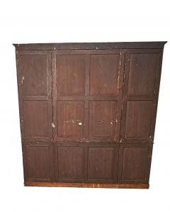 George III Sheraton Breakfront Bookcase in Mahogany England circa 1800 - 3265609