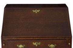 George III Slant Front Desk over Slipper Feet circa 1760 - 710693