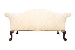 George III Style Camel Back Mahogany Sofa - 4563830