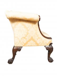 George III Style Camel Back Mahogany Sofa - 4563831