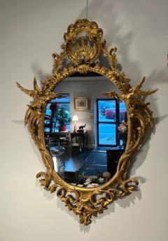 George III Style Gilt Wood Mirror - 2910366