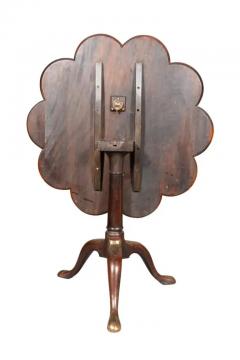 George III Style Mahogany Brass Inset Tea Table In The Manner Of John Channon - 4152708