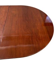 George III Style Mahogany Dining Table 2 pedestals 2 leaves - 2843028