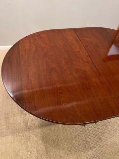 George III Style Mahogany Dining Table 2 pedestals 2 leaves - 2843030