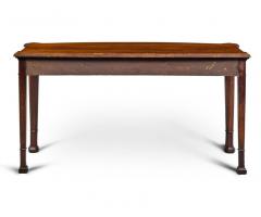 George III Style Mahogany Serpentine Serving Table - 4260902