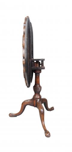 George III Style Mahogany Tilt Top Tea Table - 4723191