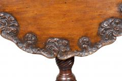 George III Style Mahogany Tilt Top Tea Table - 4723222
