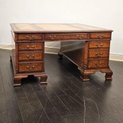 George III Style Partners Desk England 19th century - 4466985