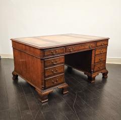 George III Style Partners Desk England 19th century - 4466986